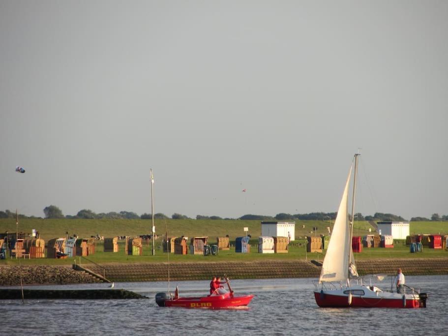 Nordsee Und Natur. Gemuetliche Fewo Mit Deichblick Дорум-Нойфельд Екстер'єр фото